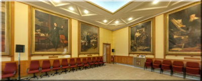 Agen (47- Lot-et-Garonne) - Mairie - Salle des Illustres (version 2011)