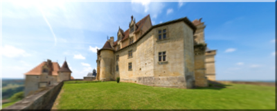 Biron (24-Dordogne) - Le château (2007)