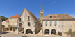 Eymet (Dordogne - 24) - place centrale