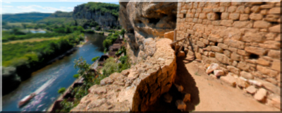 La Roque Gageac (24-Dordogne) - Fort troglodytique (2006)