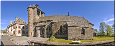Thérondels (12) - église abbatiale du XIe s. (2006) 